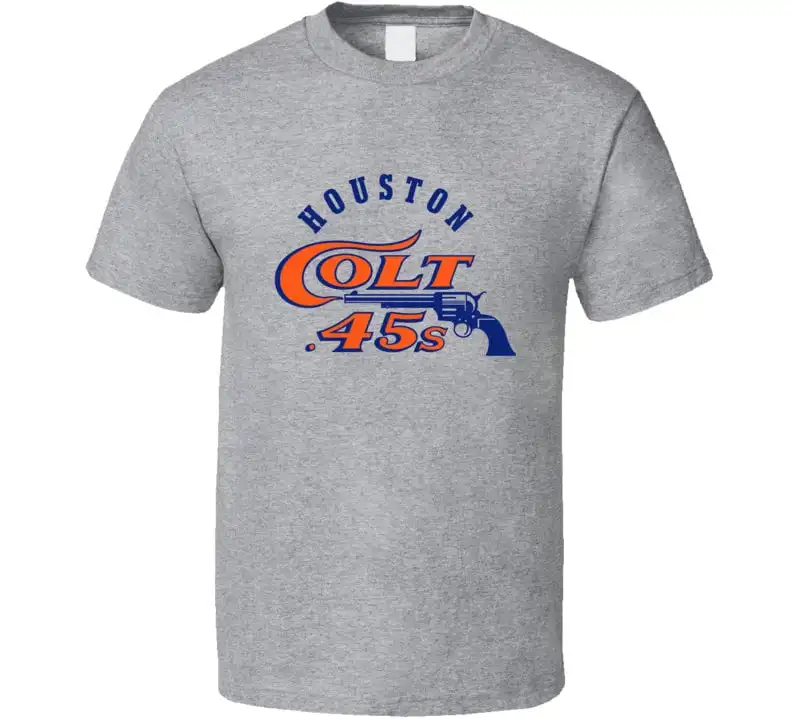 Houston Colt 45s Baseball Grey T Shirt