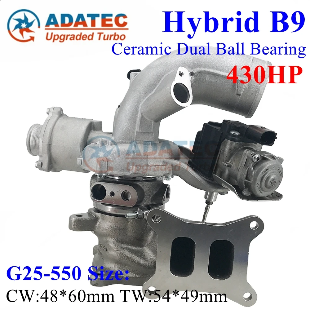 

06L145722C 06L145702B Гибридная турбина B9 Шарикоподшипник 06L145702P Обновление турбины для Audi A4 A5 A6 A7 A8 S4 S5 S6 S8 Q5 2.0L