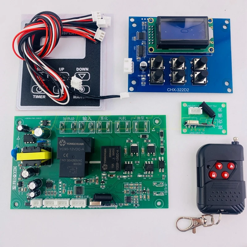 DMX CHX-307B-1 Fog Machine Motherboard Main Board Parts Power Board