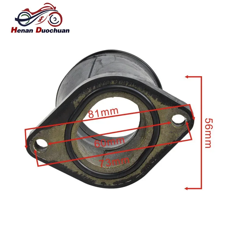 Motorcycle Carburetor Air Inlet Intake Manifold Pipe Interface Adapter Connector Joint Glue Boot Carb For Yamaha 4GY-13586-00