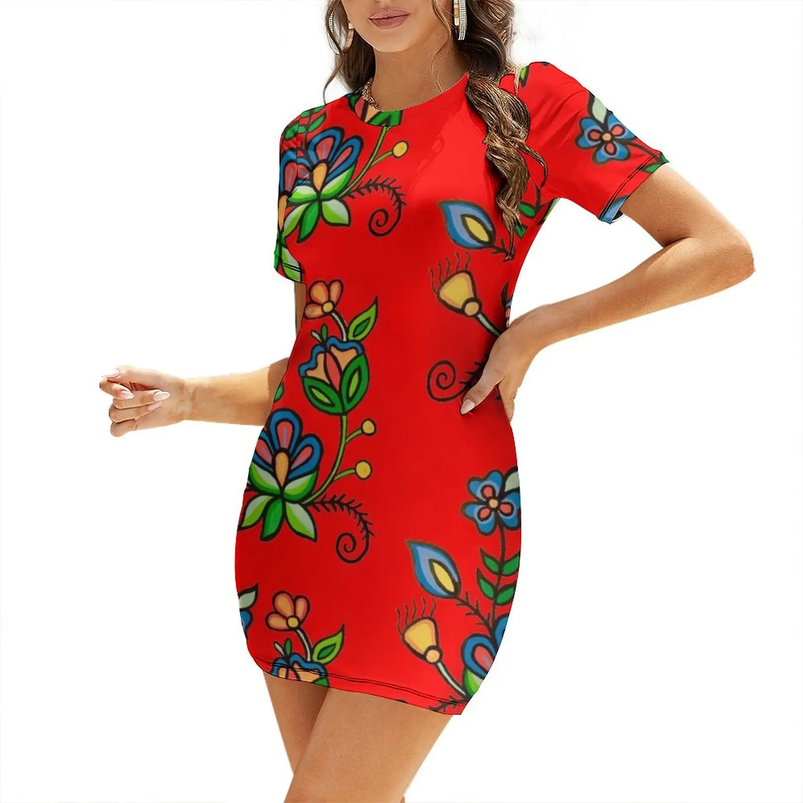 

Kimmy’s Rebirth Short-Sleeved Dress dresses ladies 2026 summer luxury woman party dress dresses for womens bandage dress