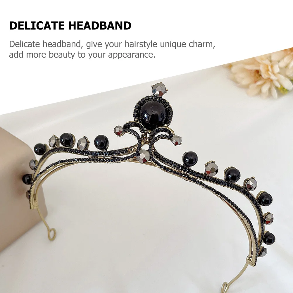 Avondjurk Haaraccessoire Kristallen Tiara Voor Vrouwen Bruiloft Bruidsfeest Strass Kroon Hoofdband Haarsieraden