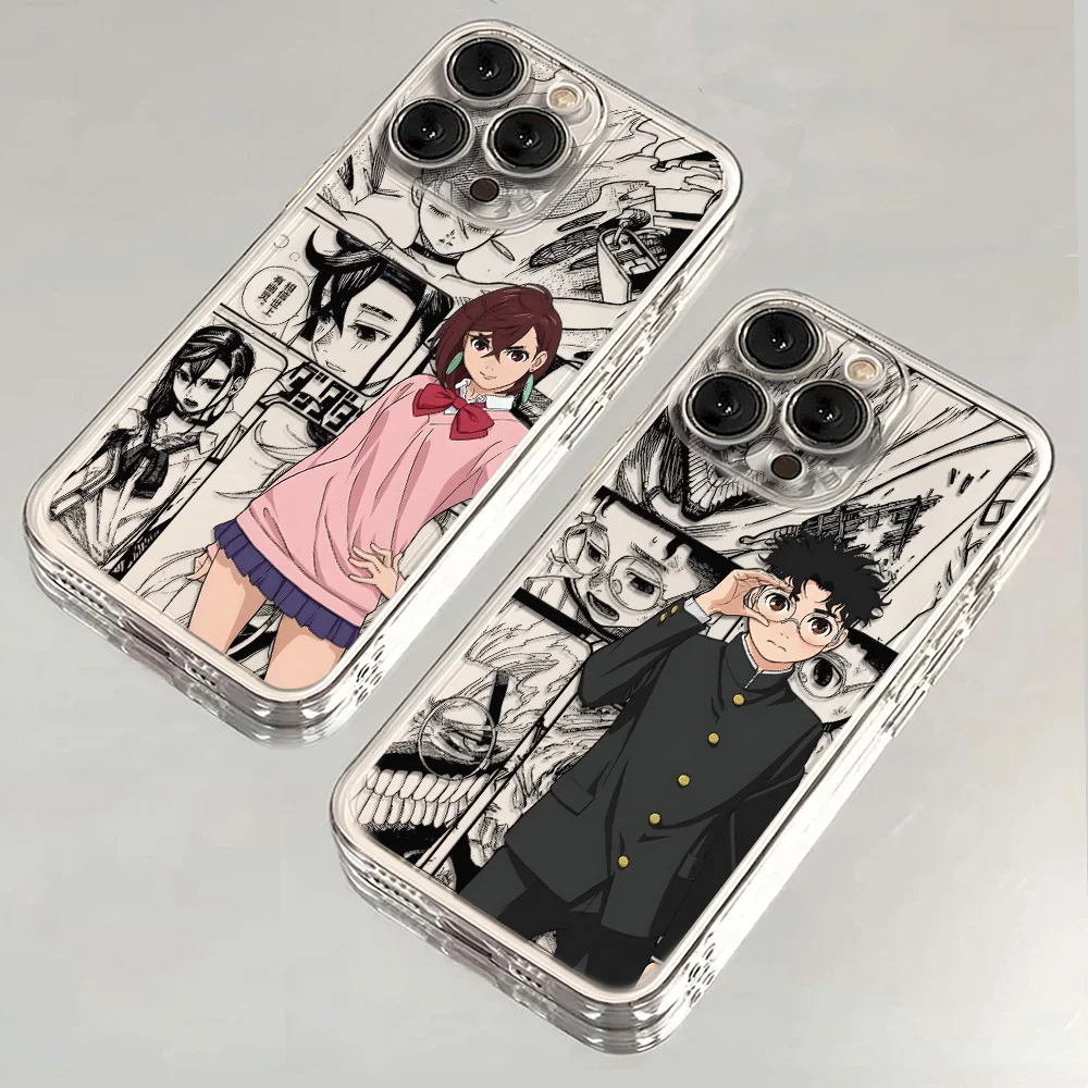 Милый чехол для телефона Dandadan Anime для Samsung A36 A26 A56 A16 A06 A55 A35 A25 A15 A05 A54 A34 A24 A14 A13 A53 A33 Clear TPU