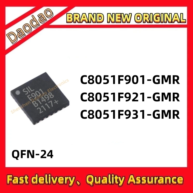 

Quality New C8051F901-GMR C8051F921-GMR C8051F931-GMR C8051F901 C8051F921 C8051F931 IC MCU chip QFN-24