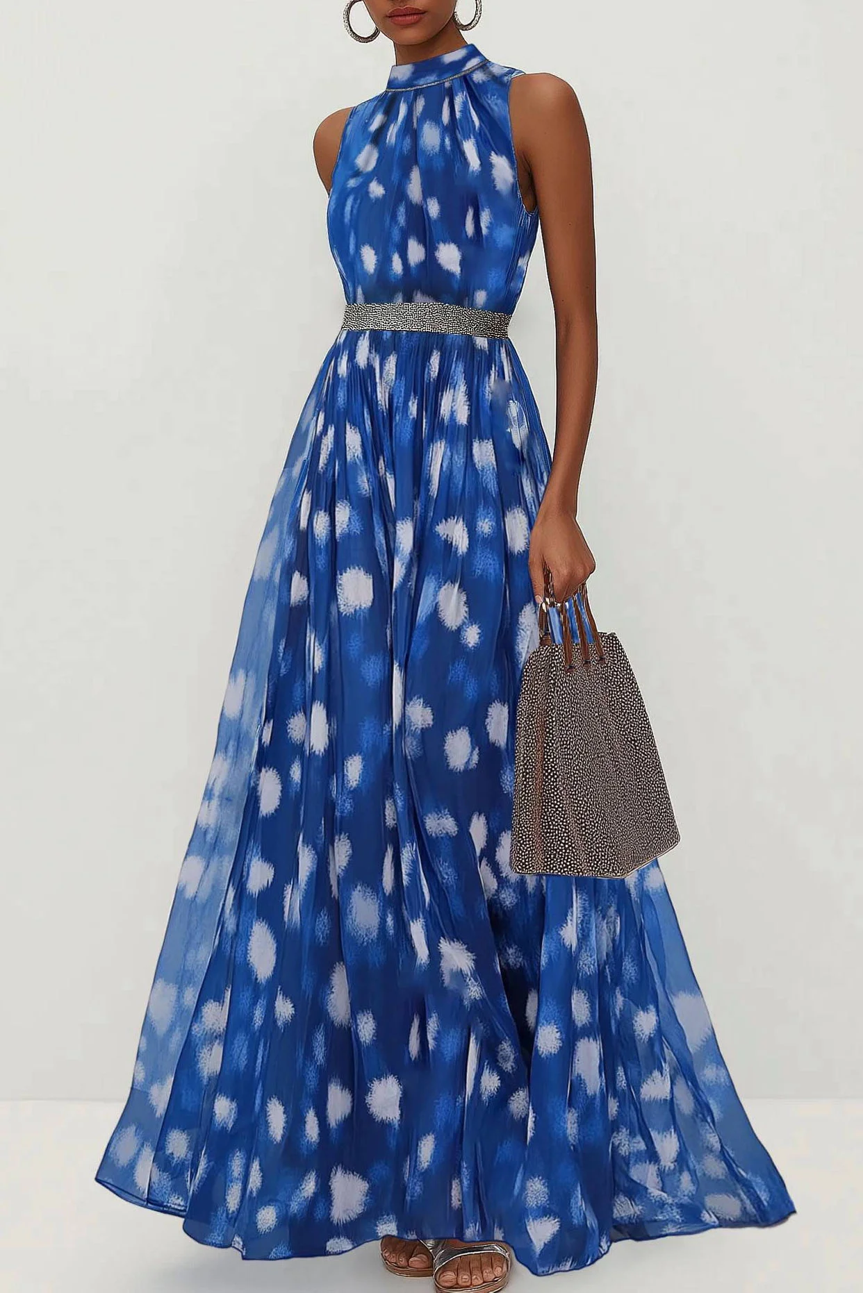 Customized Halter Ankle Length Sleeveless Beaded Kate Middleton Dress Robes De Soirée فساتين حفلات التخرج Evening Gowns Платье view 2