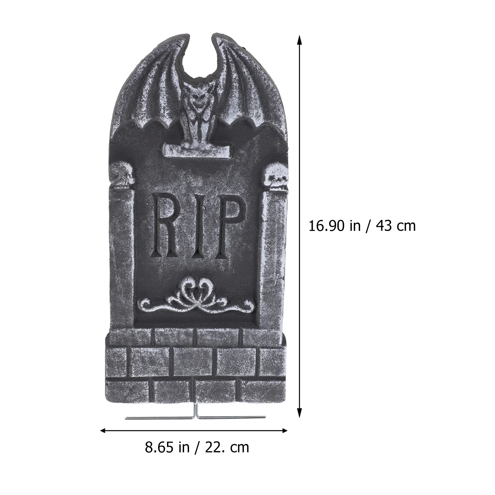 

1Pcs Halloween Tombstone Decoration Unique Realistic Gravestone Haunted House Outdoor Party Scary Prop Halloween Gravestone