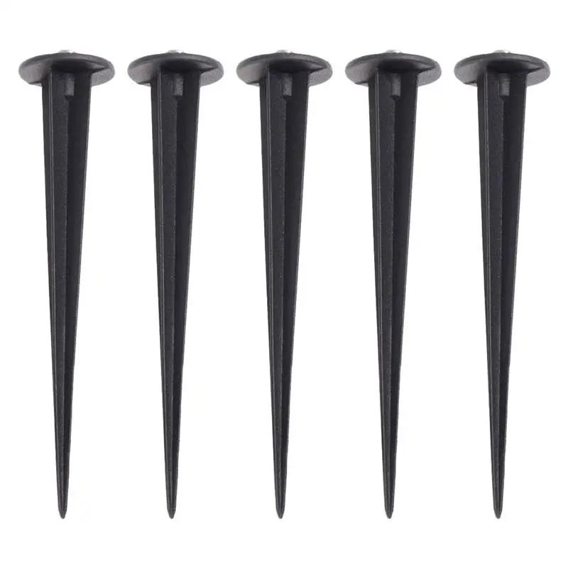 

5 Pcs Garden Ground Spike Lawn Lamp Ground Spikes Landscape Light Spikes Garden Lawn Lamp Plug Spotlight Special Accessories