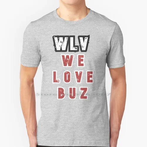 Wlv We Love Buzz 티셔츠 100% 코튼 aggresuko Pandawa Primordial dopus Emerald Ecaflip Iop Xelor Osamodas Sram Feca Sadida 