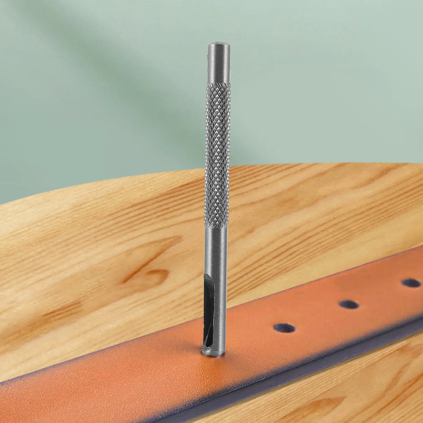 

Набор из 5 прочных пробойников для ремней, инструмент для вырезания отверстий, оборудование для установки люверсов, пробойник для рукоделия