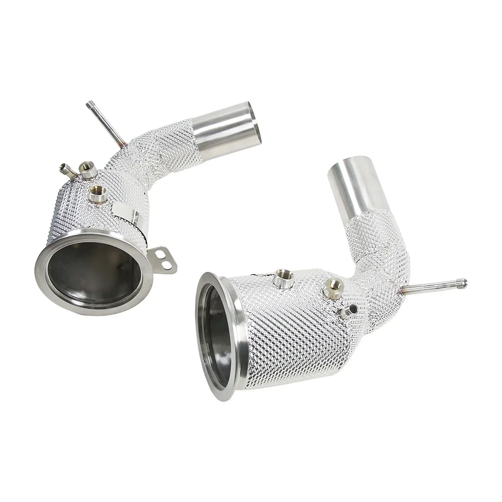 High Performance SS304 Downpipe Test Pipe Race Header for Por s che 911 992 Carrera Targa S4 4S Stainless Steel Material