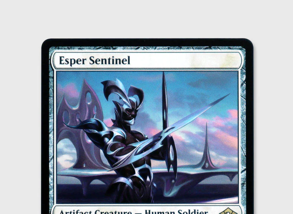 MH2 Esper Sentinel TCG 마법 프록시 카드 게임 품질 프록시 수집 보드 게임 트레이딩 카드 프록시