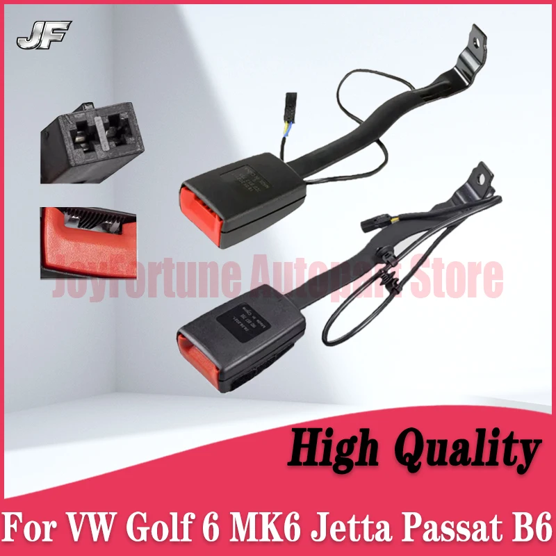 

For VW Golf 6 MK6 2009-2014 For Jetta 2006-2011/Passat B6 Seat Belt Plug Seat Belt Buckle Car Seat Belt Lock Fixing Lock Catch