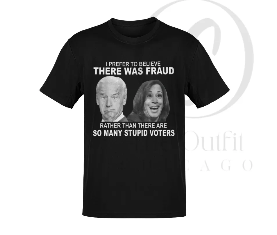 

Funny Anti Biden Election Fraud T-Shirt Let's Go Brandon Trump Ultra Maga, Gift