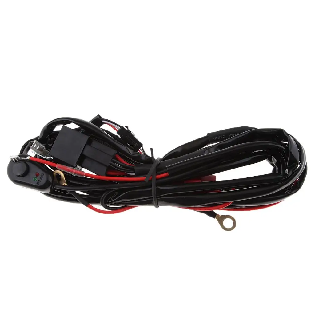 

Remote Control Wiring Harness Kit Switch Relay Bar for ATV