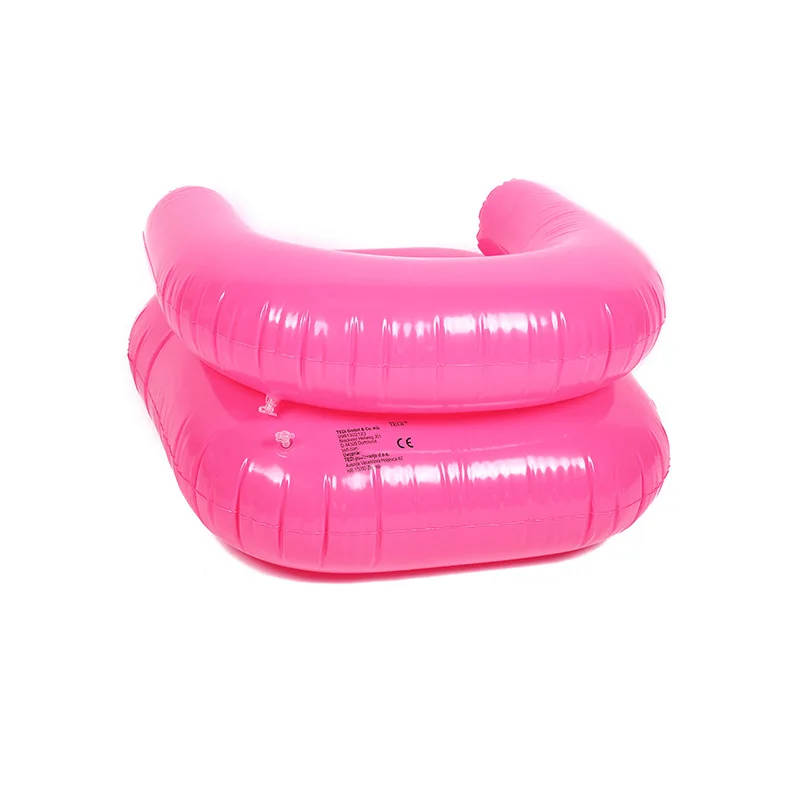 Kids Inflatable Sofa PVC Protable Pink/Blue Chair For Children Fashion Sequin Soft Comfortable Baby Stool