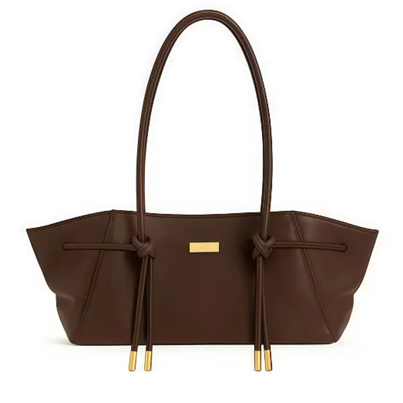 حقيبة يد نسائية كلاسيكية ذات سعة كبيرة 2026 حقيبة كتف عصرية جديدة للتنقل حقيبة حمل ترفيهية