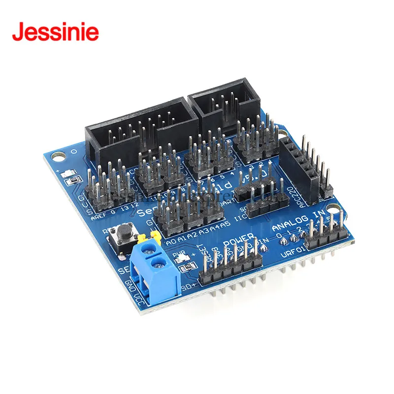 Sensor Shield V5.0 expansion board for arduino electronic building blocks robot R3 Expansion Module