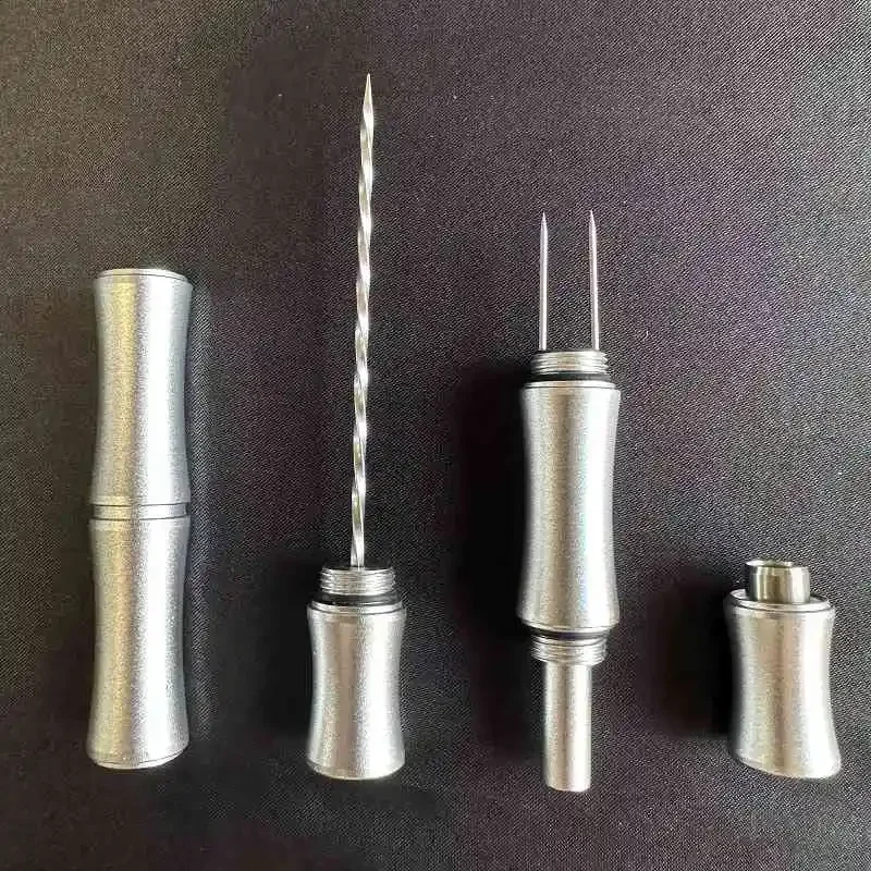 

Metal Cigar Draw Enhancer Cigar Needle Portable cigar punch cutter 4 in 1 gift 97