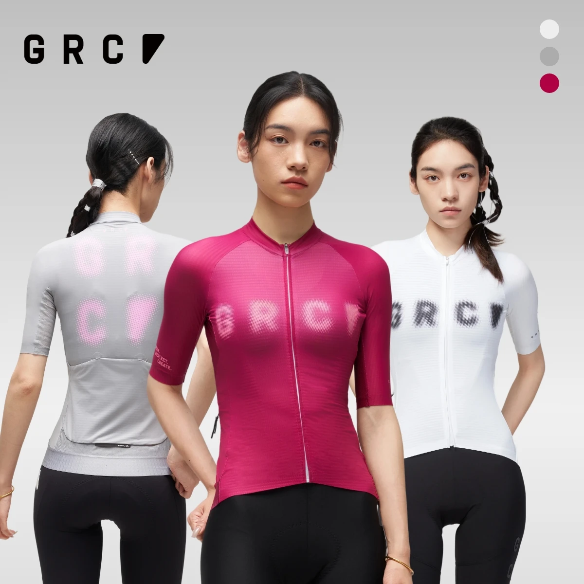 GRC Cycling Apparel Women's Temp Control Logo Jersey