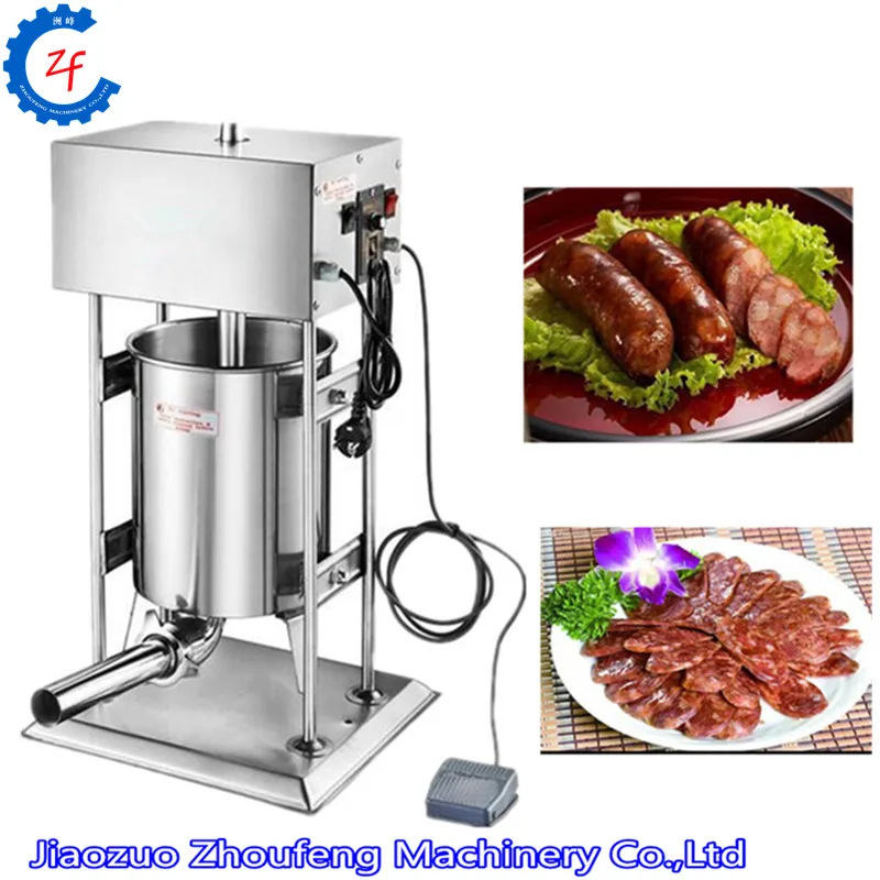 Wurstfüller für den Heimgebrauch/vertikaler Wurstextruder für Fleisch/Salami-Wurstfüllmaschine