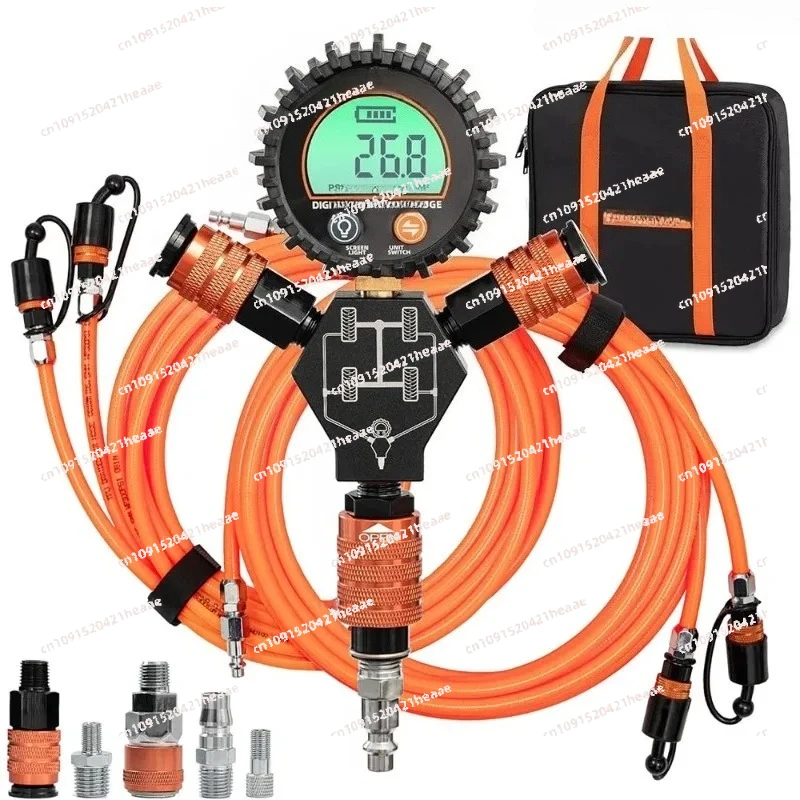 Suitable for  up Down Kit Digital Pressure Gauge  4 Tire Inflation Deflation System Rapid