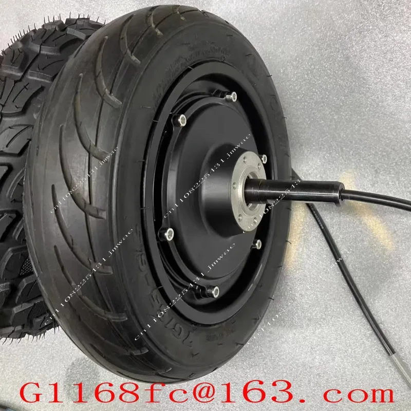 Kart Wheel Hub Motor 10 Inch 350 /500 W, Diameter 26 Wide 7 Cm, Shaft 16 Long 60,