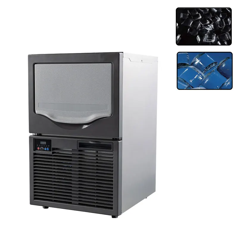&A*Wholesale Intelligent Control System Stainless Steel Crescent Ice Machine Air Cooling Automatic Ice Maker for Restaurant Bar