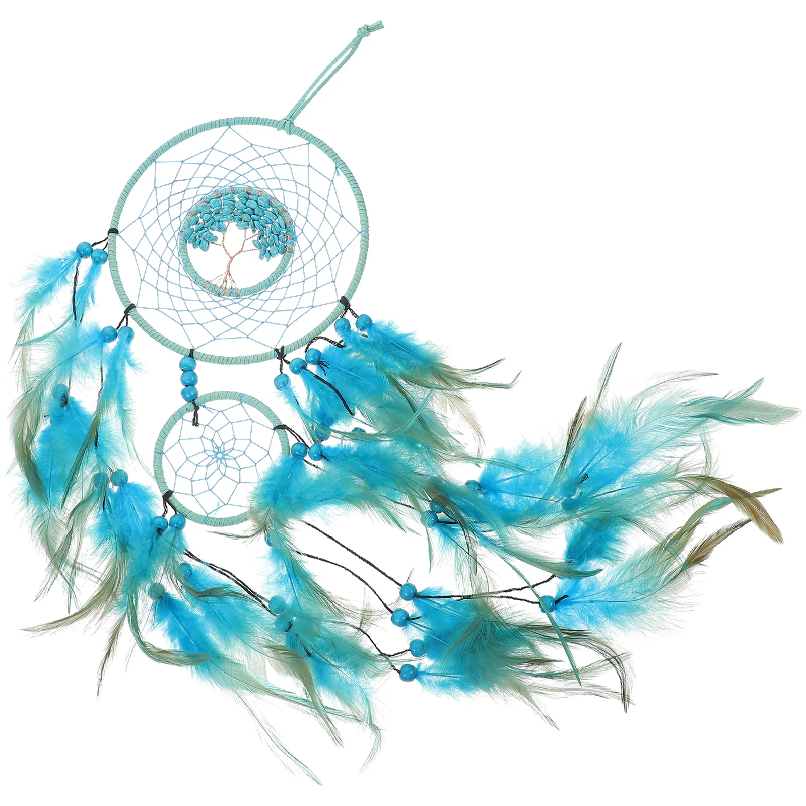 

Dream Catcher Wall Hanging Decorative Pendant Handmade Plume Boho Home Decor for Bedroom Living Room Nursery Dream Catcher