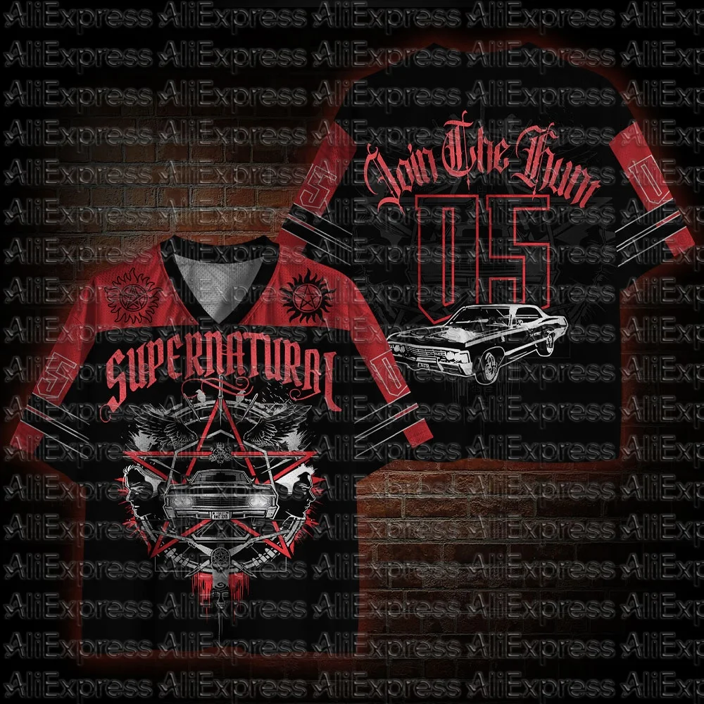 2026 New Movie Sports Fashion Adult and Children's Short Sleeve V-neck Street Eye Clothing Gothic Style Horror Fans Gift
