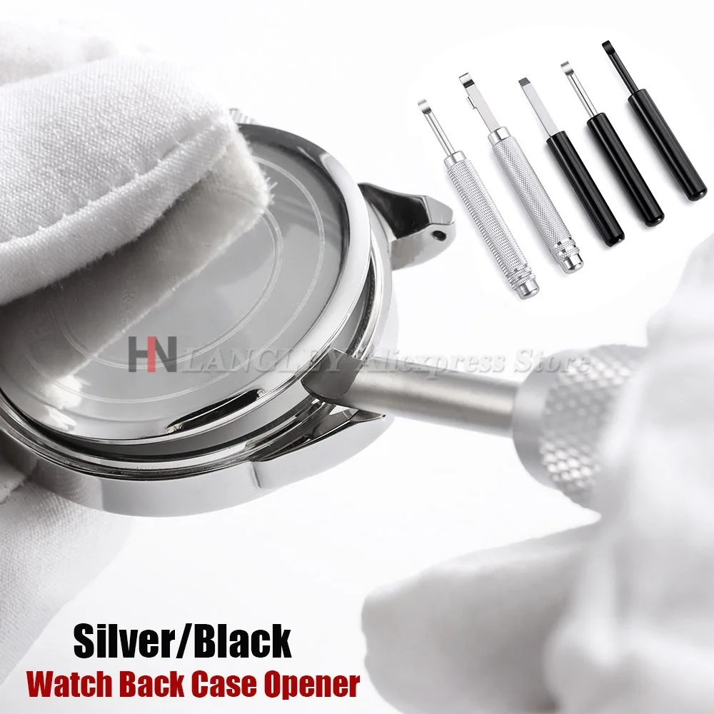 Watch Back Case Opener Knife Clock Watch Battery Replacement Change Press Back Case Remover Pry Knife Metal Repair Tools 1PC