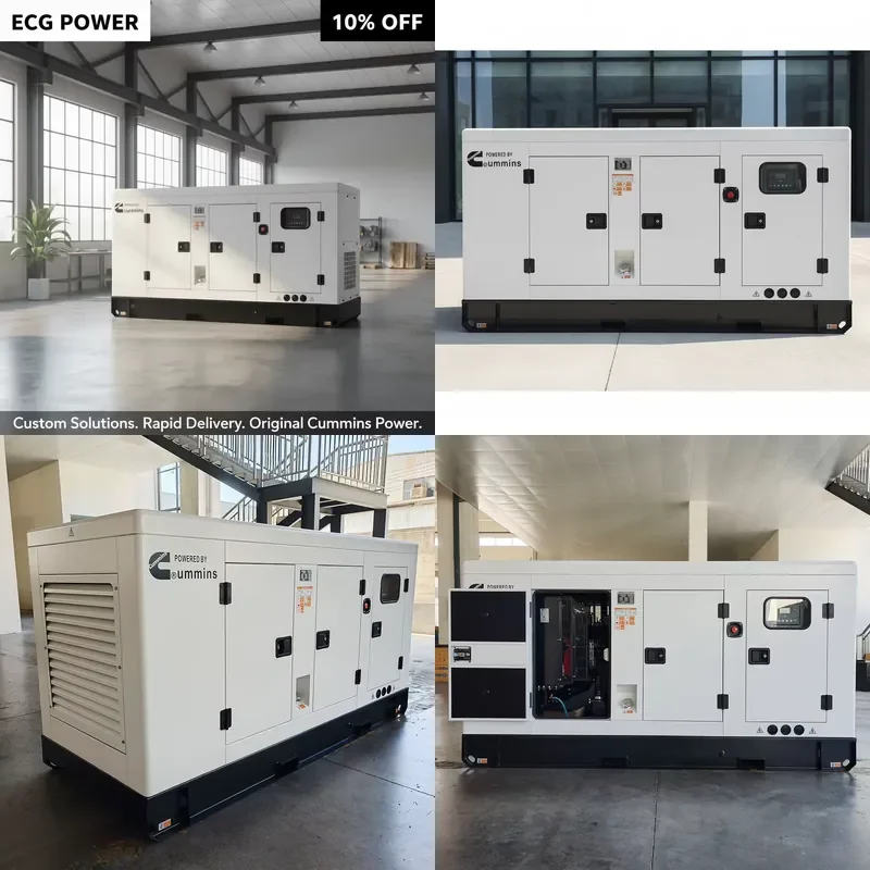 POWER Factory Price Silent Generator 30kva 40kva 50kva 80kva 100kva Single Phase 50Hz Water Cooled