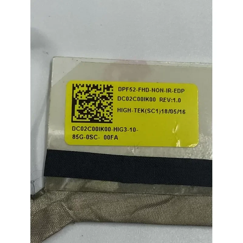 High-Resolution Screen Cable TPN-C134 DC02C00IK00 for HP Zhan ZHAN 99 G1