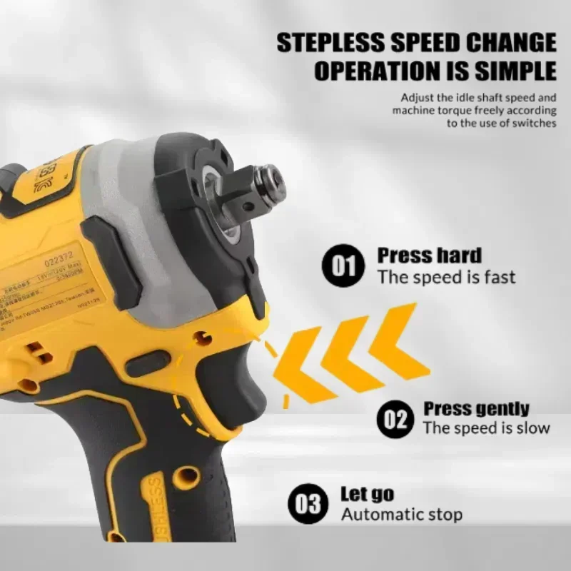 DCF850 充電式コードレス 20V コードレスインパクトレンチ、リチウム電池、デウォルトバッテリー対応電動工具