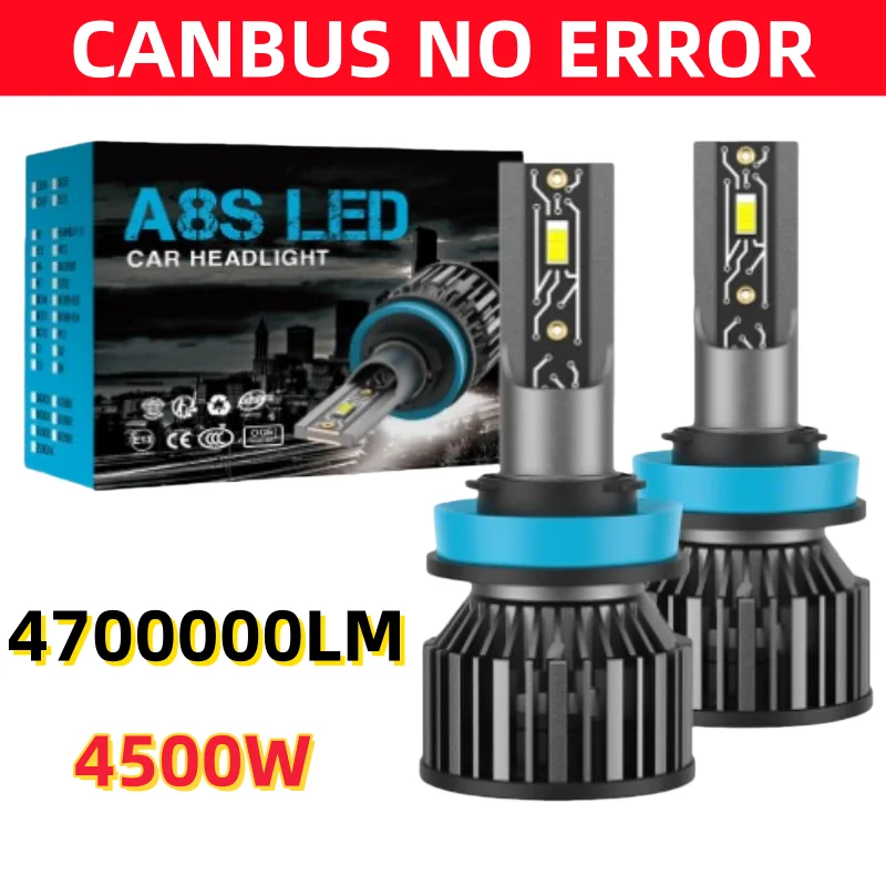 yZ[z4500W H1 H4 H7 LED LoX H8 H11 9005 HB3 9006 HB4 9012 Hir2 LEDou 5570 CSP ԃLbg 12V ^[{tHOv 24V