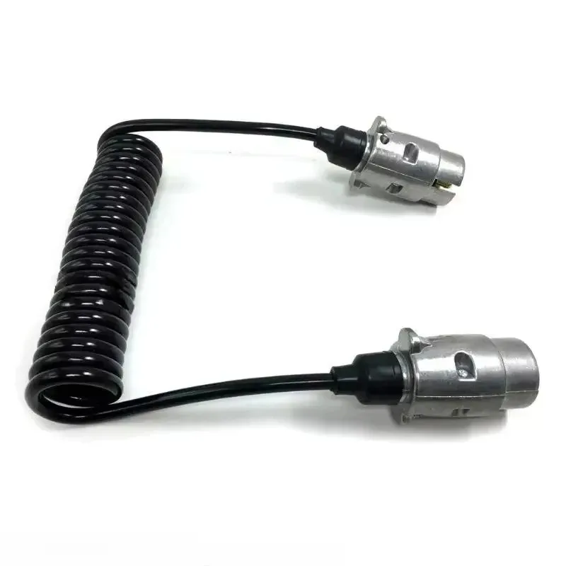 Adaptador de enchufe con Cable de extensión de 1,5 M, fácil de instalar para barra de remolque de 12V y 7 pines, enchufes impermeables ISO1724