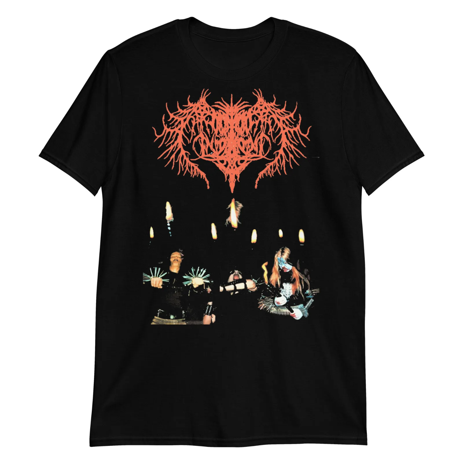 Получимая футболка для сбора горгору Isengard Taake Ulver 1burzum Satyricon 3x-