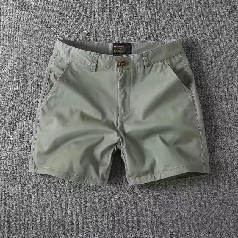 

Mens Casual Wear Resistant Dirt ort orts mid Waist Straight Leg Tee Quarter Length Summer Faionable Slim Fit orts