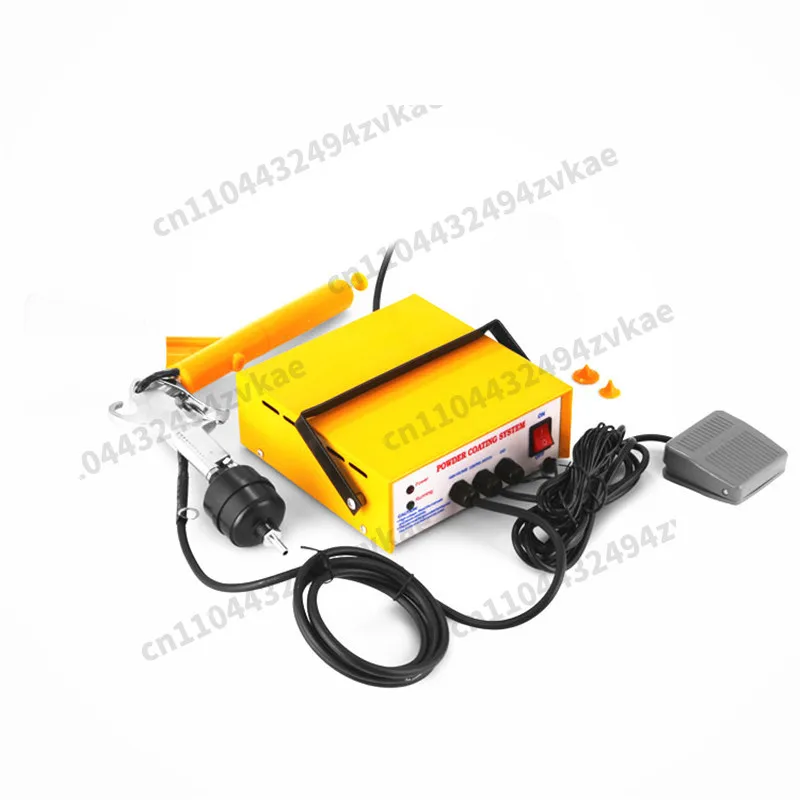 Coating Gun System Machinery110V/220V Portable Manual Spray Gun Electrostatic Spray Powder