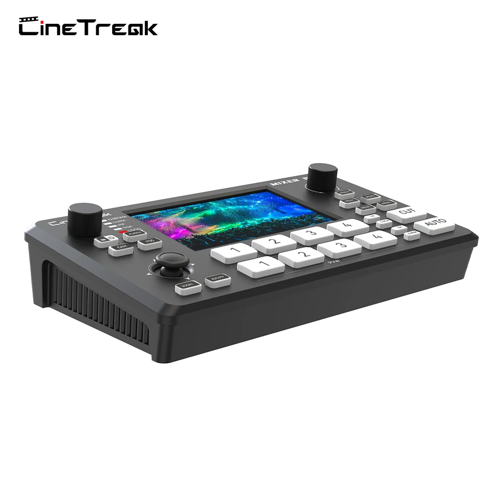 CineTreak Mixer Plus 4-HDMI Live Video Switcher with 4