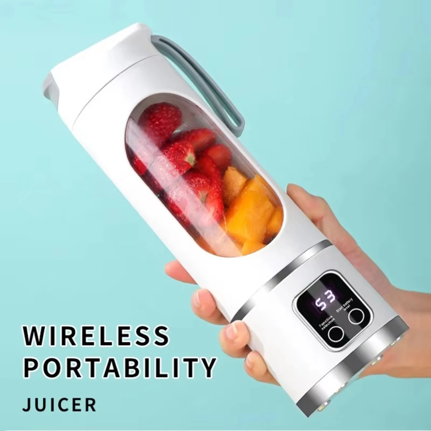 

Juicer Mini Portable Blender Fruit Mixers Fruit Extractors Multifunction Juice Maker Machine Blender Smoothies Mixer Cup blender