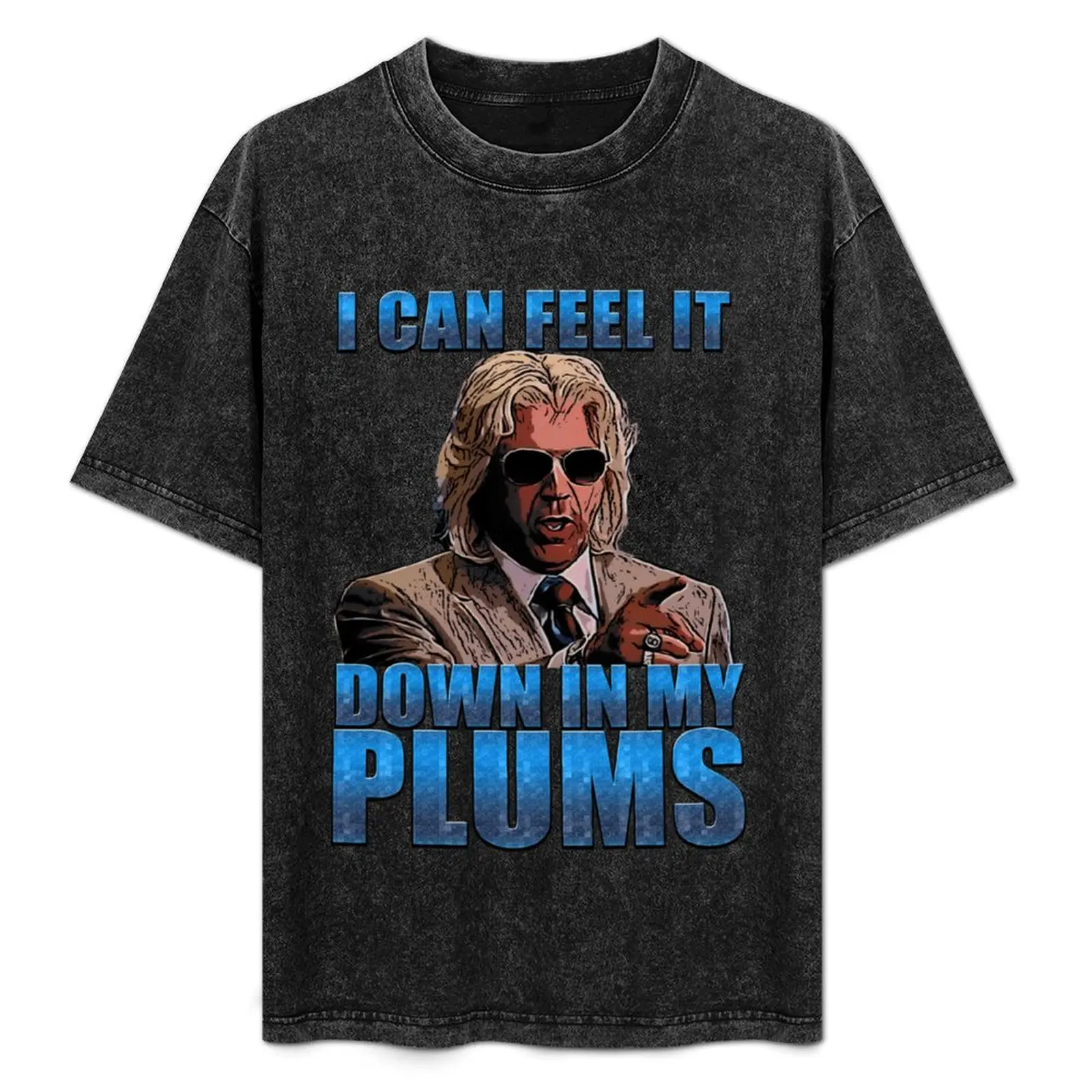 i can feel it in my plums T-Shirt summer clothes animal prinfor boys Aesthetic clothing quick drying sweat shirts, men