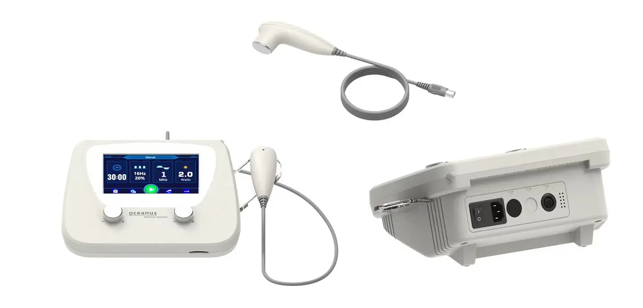 Professional for 1MHz 16/48/100Hz Ultrasound Therapy Device 3W/cm2 Intensity Excellent Pain Relief Treat Accelerate Recovery