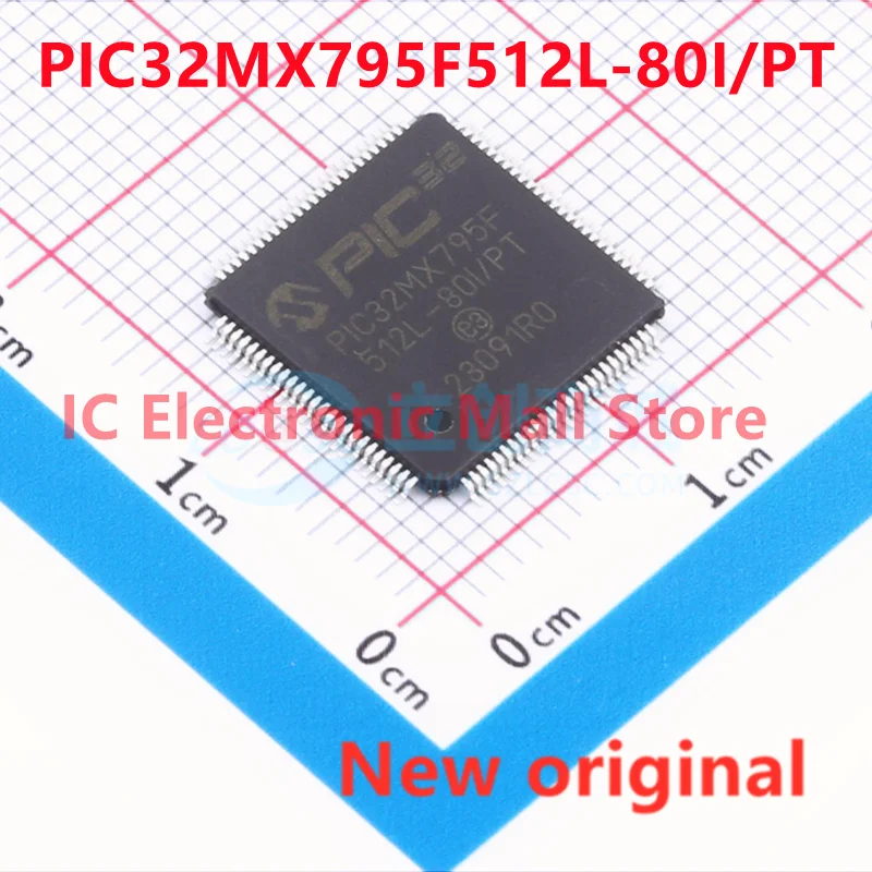 10PCS New original PIC32MX795F512L-80I/PT PIC32MX795F TQFP-100 512KB 80MHz microcontroller chip PIC32MX795F512L-80I/PT