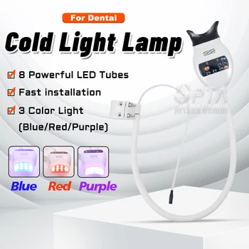 SPTA Dental 3Color Teeth Whitening Machine LED Light Cold Light Lamp Dentistry Equipment…