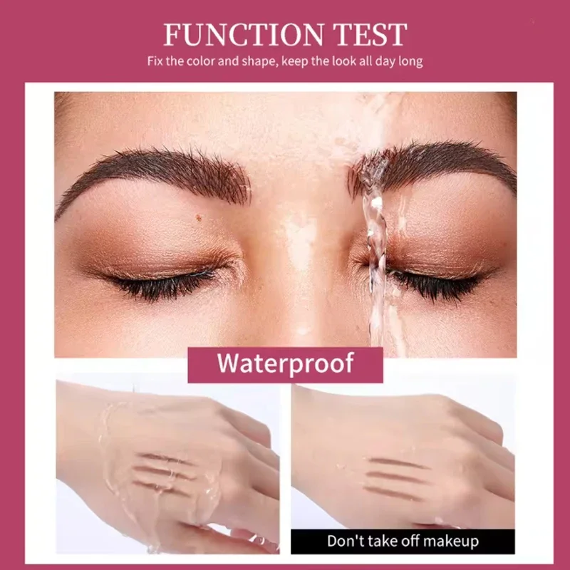 O'CHEAL Transparentes, wasserfestes Augenbrauenformgel – Natürliches, langlebiges 3D-Augenbrauengel für perfekte Brauen