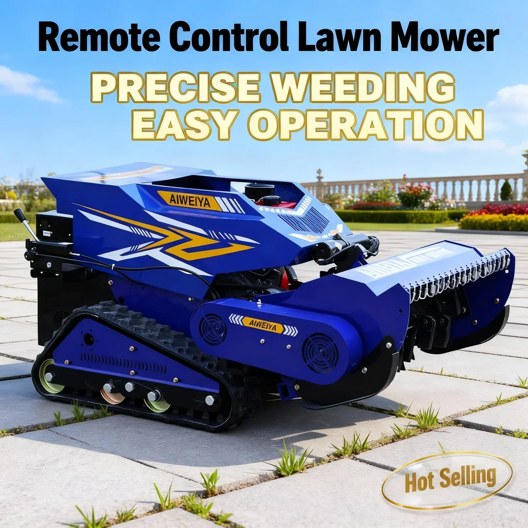 

Индивидуальная аккумуляторная газонокосилка для вкуса — самоходный вездеход, 4-тактный пульт дистанционного управления с вращающимся лезвием