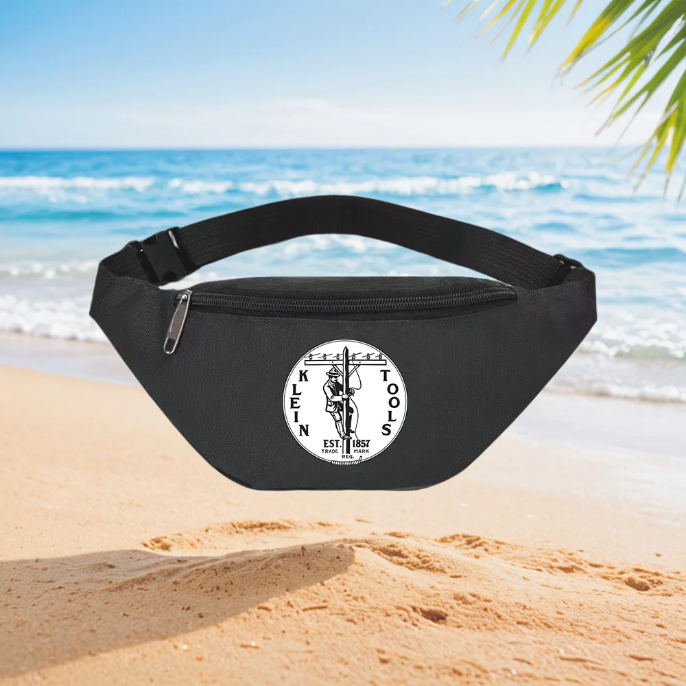 

Klein Tools Logo 1857 Electrician Tools Trade Mark Waist Backpack Crossbody Chest Bag Street Casual Sporty Fashionable Simple Un