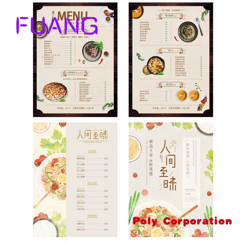 XINYIN Full Color a3 a4 Flyer Papel Publicidade Folheto Impressão