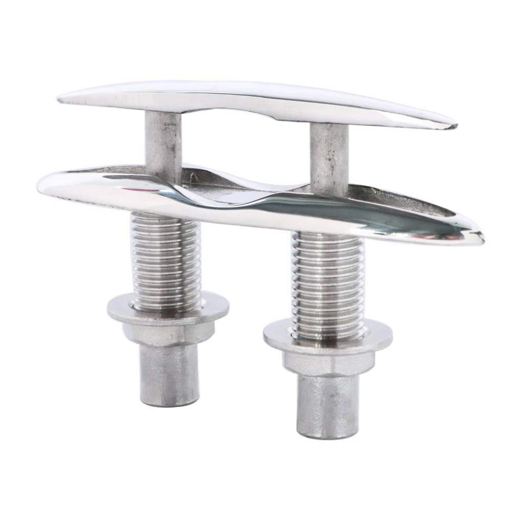 Stainless steel 316 lift cable bolt extension folding bolt marine hardware yacht accessories sheep horn invisible bolt