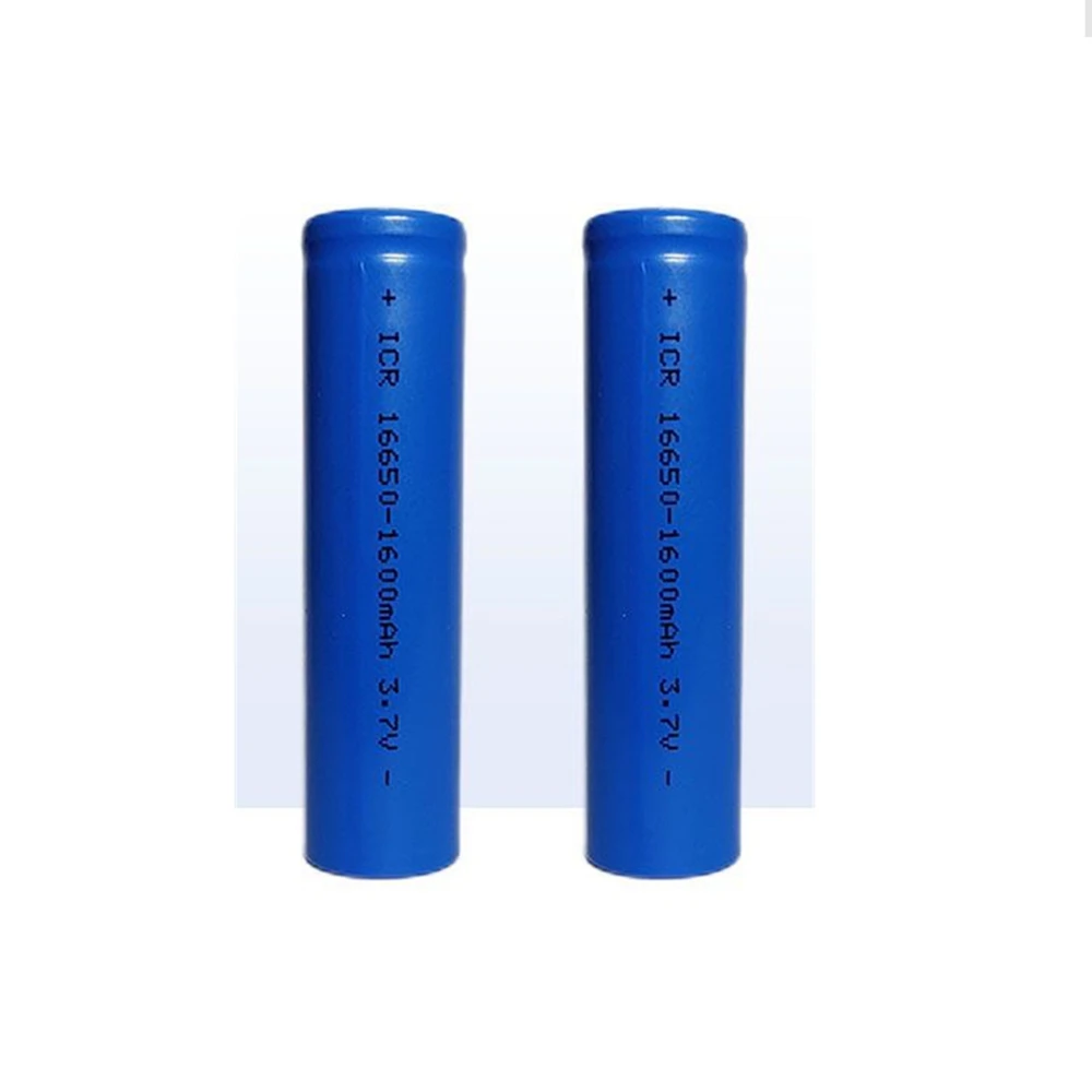 

16650 1600mAh 3.7V Lithium Ion Rechargeable Battery ICR16650 Li-ion cell batteries for LED Flashlight Digital device